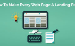 How To Make Every Web Page A Landing Page?