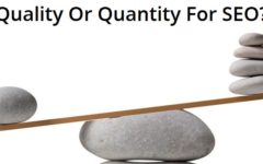 Should You Opt For Quantity Or Quality For SEO?