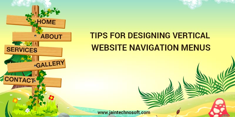 Tips To Design Vertical Website Menus