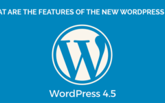 What Are The Features Of The New WordPress 4.5?