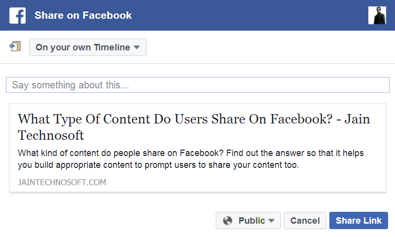 What-Type-Of-Content-Do-Users-Share-On-Facebook