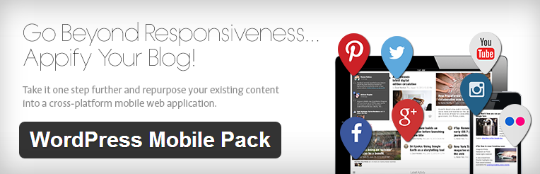 Wordpress Mobile Pack plugin