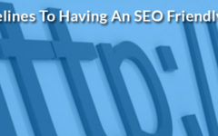 Guidelines To Having An SEO Friendly URL