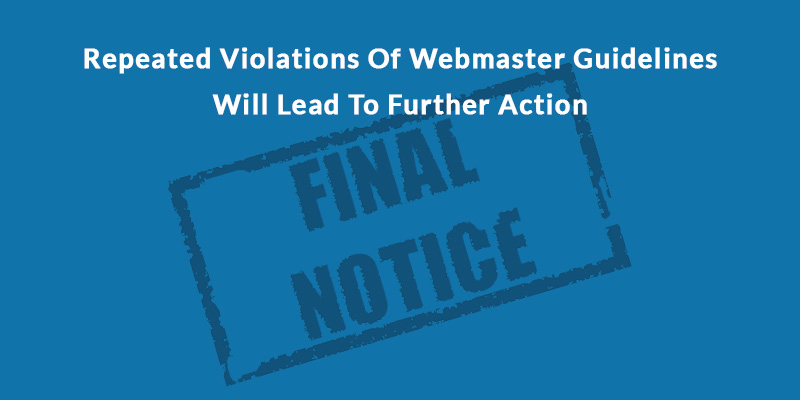 webmaster-guidelines-violation